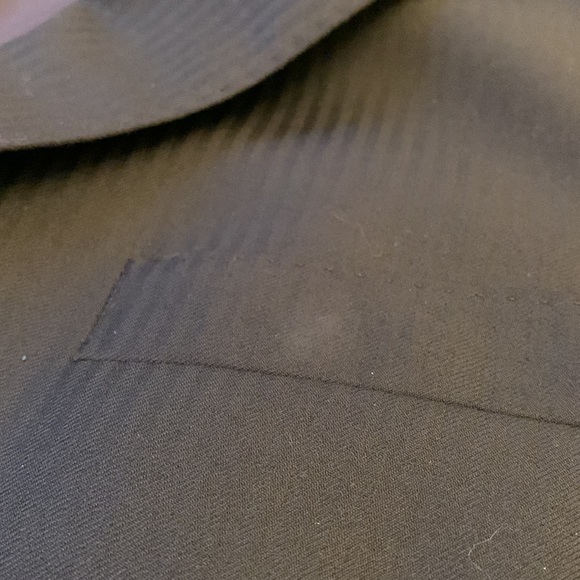 Coppley men’s black pin stripped suit - Picture 12 of 12